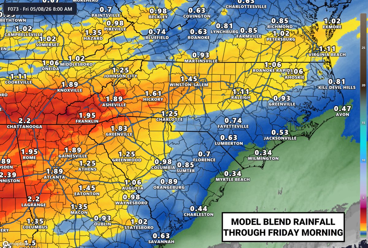 Rain Chances Are Trending Up for the Second Half of the Week! 🌧️ We’ve ...