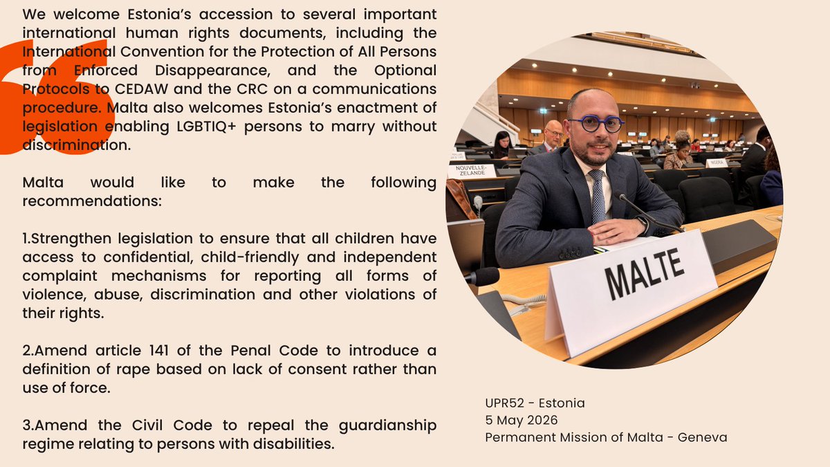 Permanent Mission of Malta in Geneva tweet media