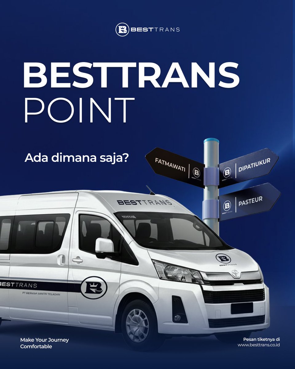 besttrans_'s tweet image. Jawaban kebutuhan mobilitas Anda dengan sentuhan premium ✨
📍 Dipatiukur | 📍 Pasteur | 📍 Fatmawati

Make your journey comfortable

#besttrans #bandung #jakarta #shuttle #traveling
