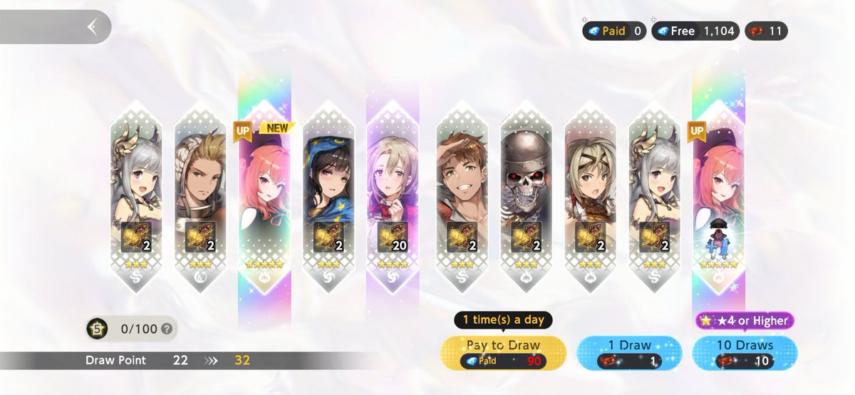 Night_Panthress's tweet image. Well, the gacha gods are on my side &amp;gt;~&amp;lt;

#browndust2 #hot #gaming #gamer #explore #gacha
