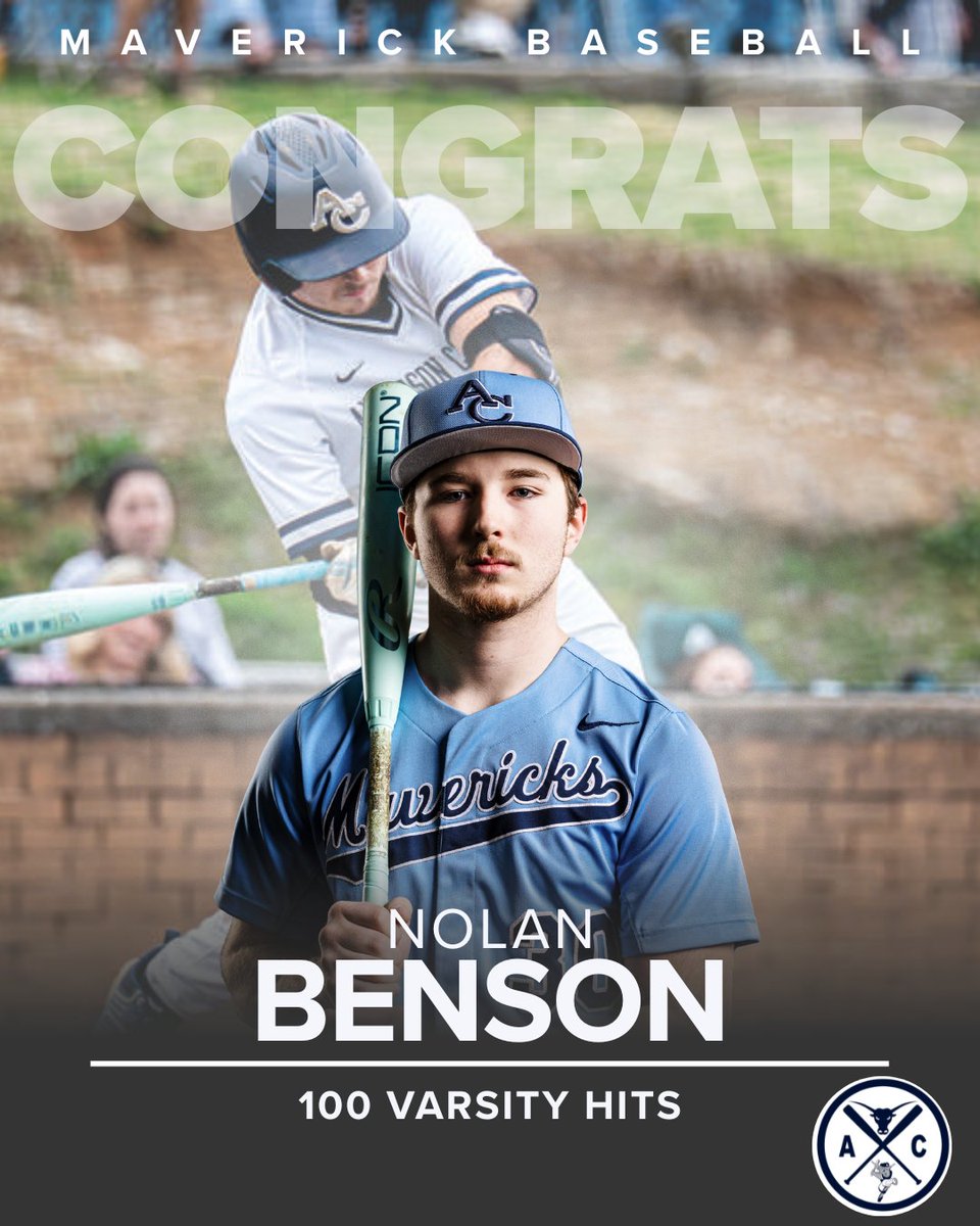 ACHSMAVBaseball's tweet photo. We want to congratulate these 2 guys on their recent accomplishments!

Nolan getting his 100th varsity hit, and Daniel getting his 100th strikeout! https://t.co/JiaZMgTEL0