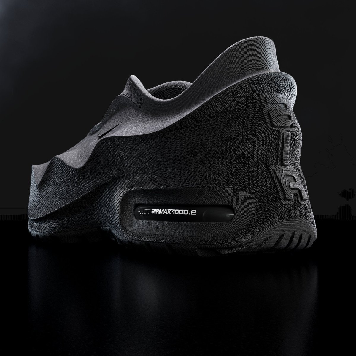 JustFreshKicks's tweet photo. Nike introduces the Air Max 1000.2, an upgraded version of their first 3D-printed shoe 🖤

• May 7th
• $179 https://t.co/ILfM1gMZOu