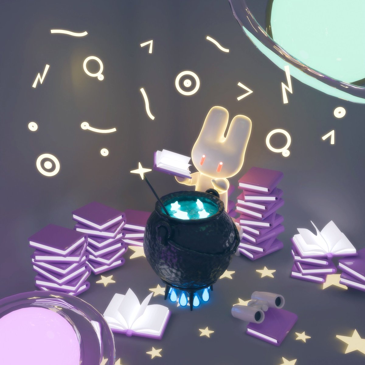 hol_low_0's tweet image. 星を創る
 #blender  #b3d   #3DCG