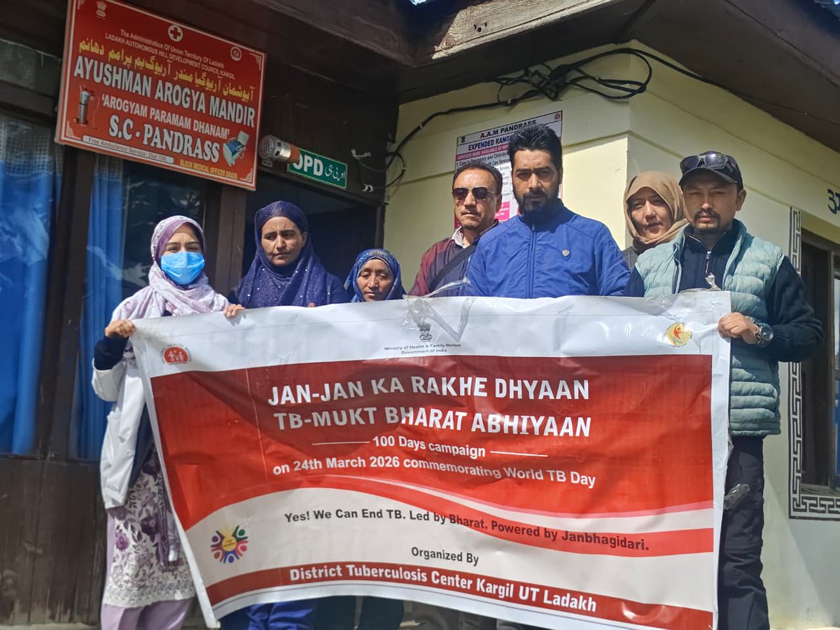Health Department Kargil tweet media