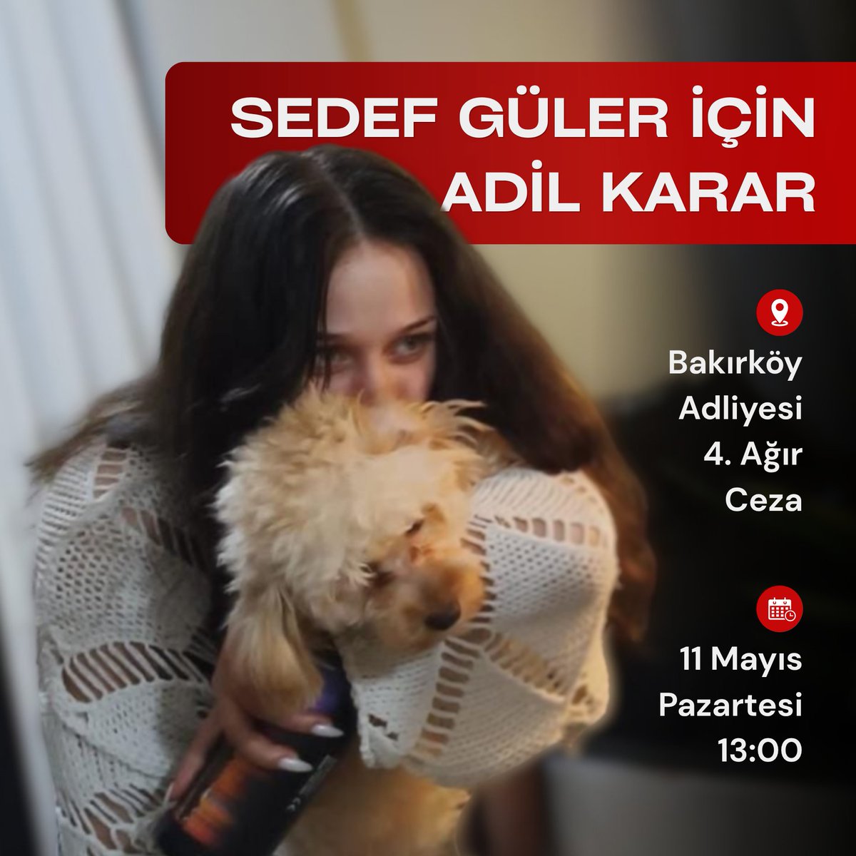 #sedefgüleriçinadalet tweet media