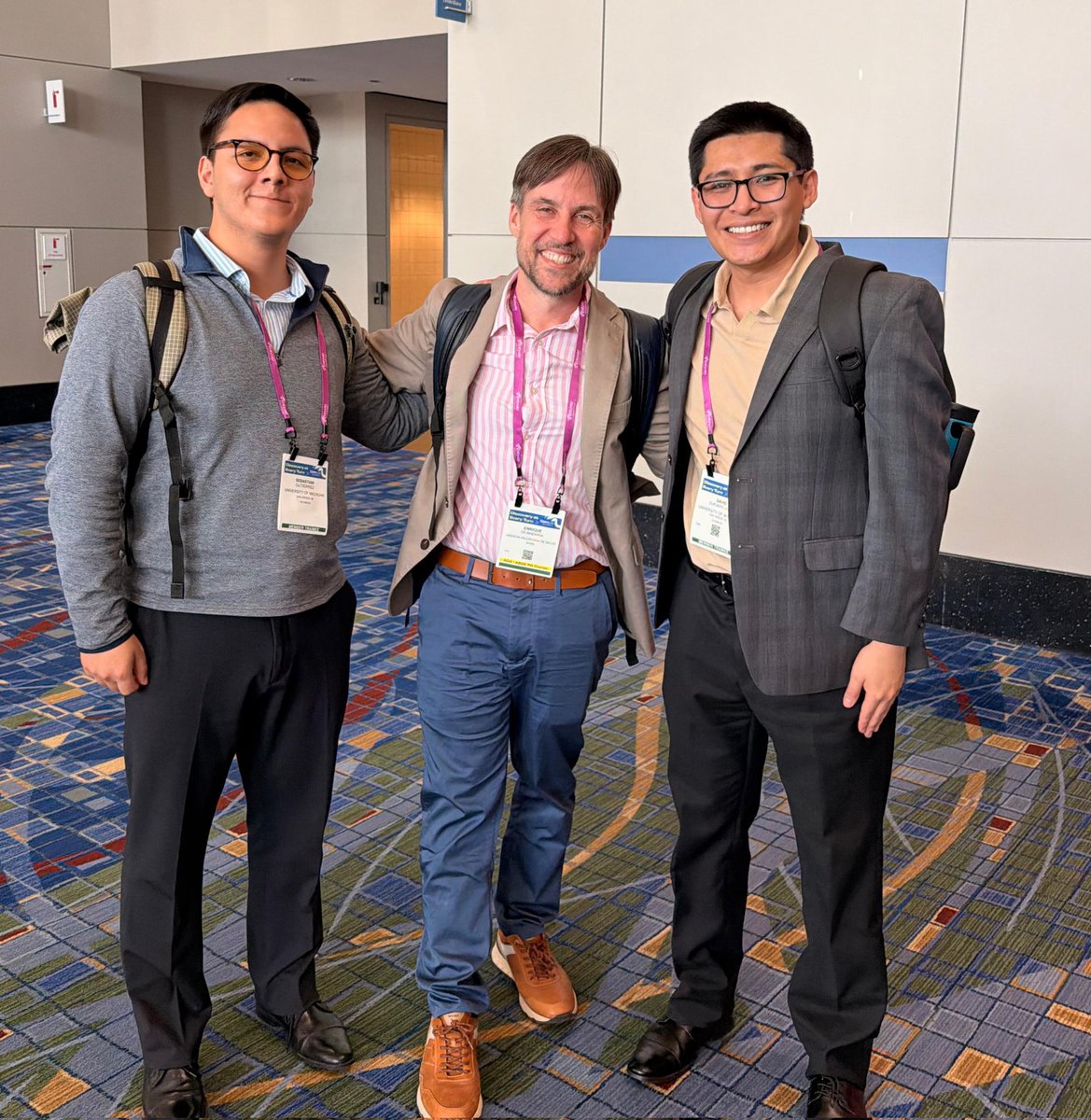 DavidRafGL's tweet photo. #DDW2026 was an amazing experience! Grateful to present my work from the past year and give my first oral presentation. Thanks to my family and my mentor/friend @jorgemachicado for their support. Great to reconnect with friends and mentors @SebasGutCast @RezaAliHaider @DeMadaria https://t.co/gKdpt4MIpJ