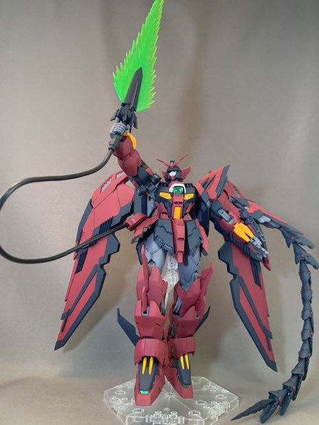 Bub_Dead's tweet image. 本日5月5日は新機動戦記ガンダムWのゼクスマーキス（の中の人 子安武人さん）のお誕生日🎂🎉ですね　
MG 1/100 ガンダムエピオン
#ガンプラ #ガンダム #gunpla