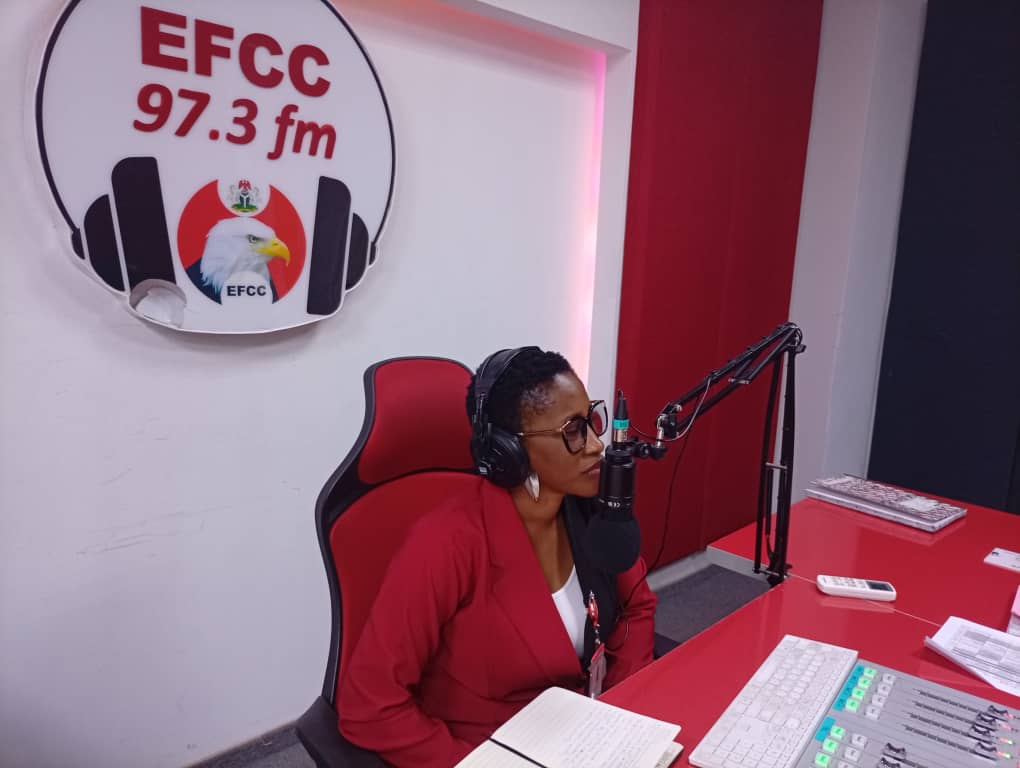 efccradio's tweet photo. 🎙️ ICYMI on EFCC Radio 97.3FM Abuja 🎙️ On Quick Chat, Ayo A.K.A Double Joy had an insightful session with Comrade Anzaku Shedrack, National Secretary-General of the National Association of Nigerian Students (NANS), and his colleagues. The discussion spotlighted student advocacy, https://t.co/UWS1PRDwGa