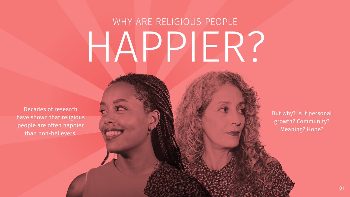jerclifton's tweet photo. Why are religious people happier? The Penn Primals Project conducted 8 studies involving over 3,000 people and discovered a major clue: https://t.co/3zwpFGXzjd https://t.co/LWGi67bM8L