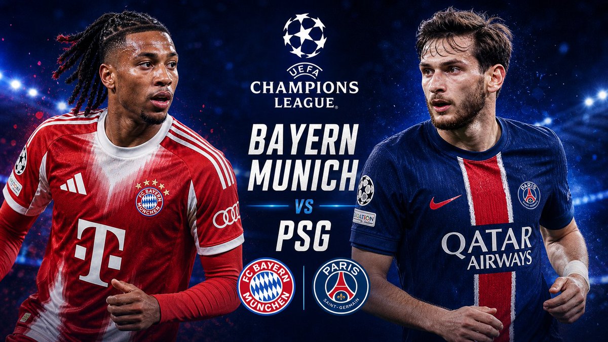 Wintomatocom's tweet photo. ⚽ UEFA Champions League Giveaway!
  Bayern vs PSG
🔁 Retweet + 👥 Tag a friend + 🏆 Share your winner prediction to enter!

💰 Prize: 20 USDT free bet split between 4 lucky winners 🎉

✅ Don’t forget to follow our X channel

Good luck, everyone! 🍀
🗓️ End date: May 6, 2026 (before kickoff)
#psg #FootballLive #FootballFans #bayernmünih