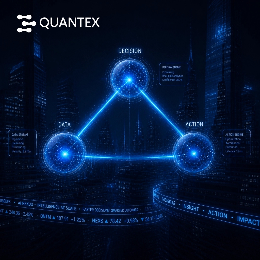 I named Quantex before I built it. Quantum Execution : because the ...