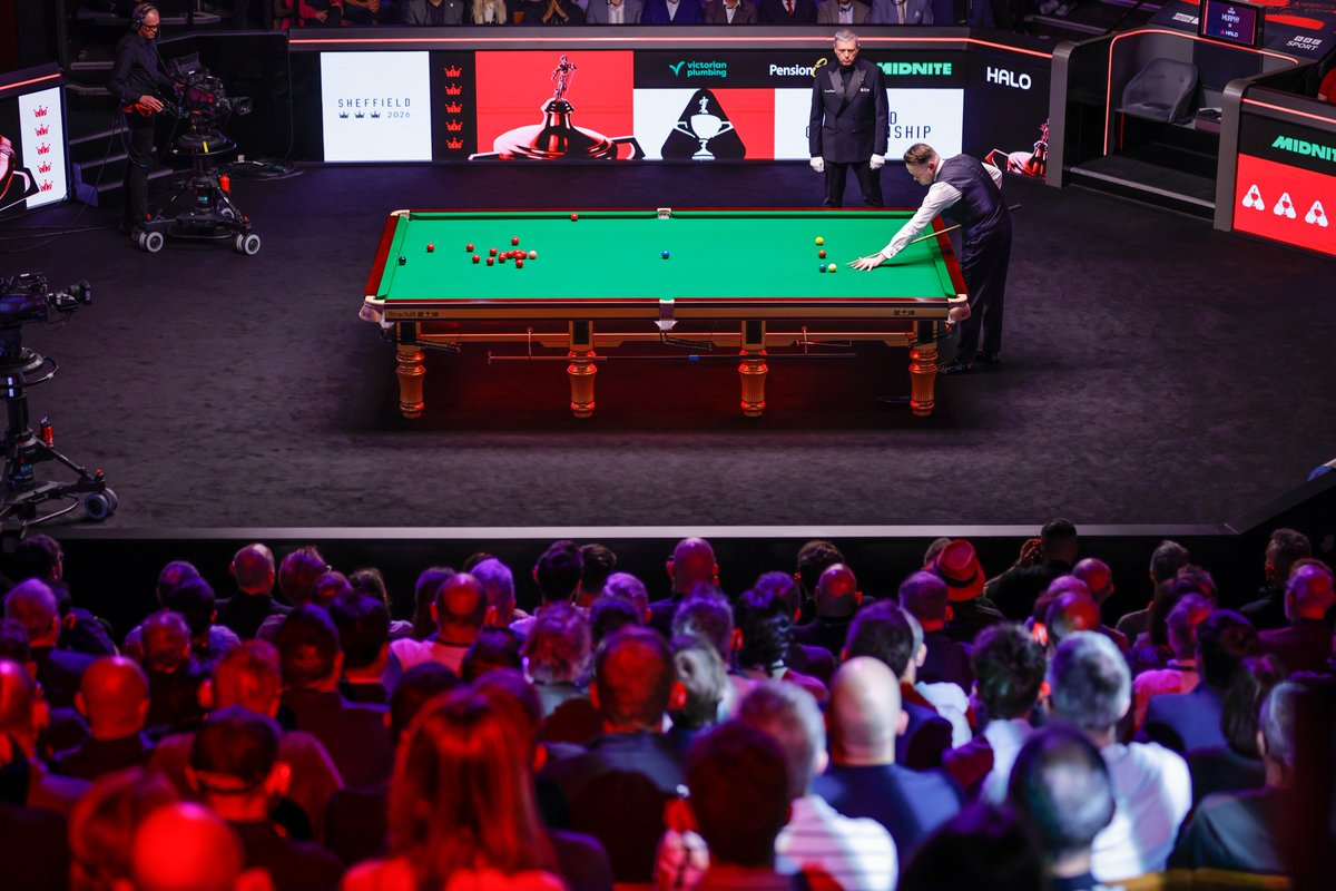 BOX OFFICE 📺🔥

The Halo World Championship final between Wu Yize and Shaun Murphy drew a peak UK TV audience of 4 million for the final session across <a href="/BBCSport/">BBC Sport</a> and <a href="/tntsports/">TNT Sports</a>  - up 25% on last year’s final.

At its peak, the match commanded a 25% share of all UK TV viewing.