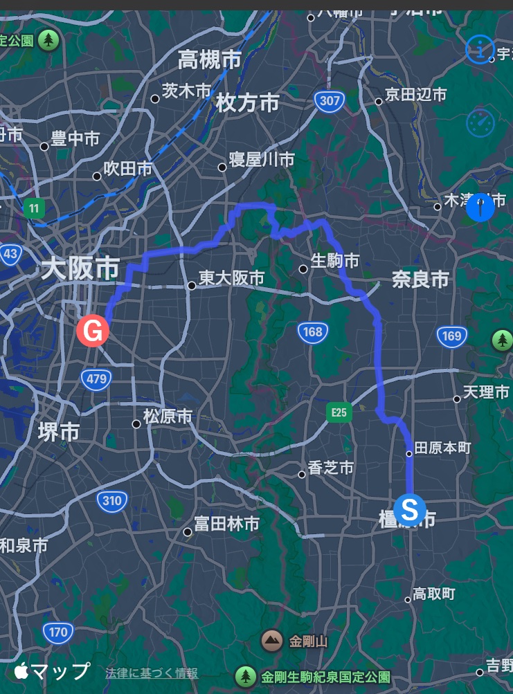 suckies1990's tweet image. 5/5(祝)自宅→富雄の新店・肉醤で醤油ラーメン→天王寺で串カツ生ビール→天王寺駅から輪行(65km） 
#tern #verge #ラーメン #生ビール