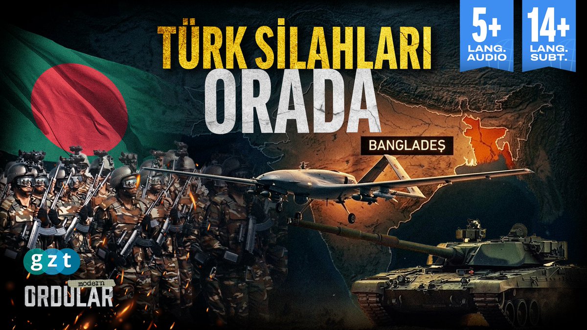 gztcom's tweet photo. 🔴Güney Asya'nın yükselen gücü: Bangladeş ordusunun askeri dönüşümü

🔗https://t.co/GukJCKy95x https://t.co/QEqXqFWQI0