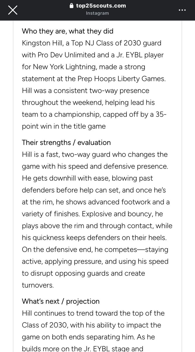 hollywoodkingg's tweet photo. Grateful. Dedicated. Developing.
Thank you for the write up!
@PHCircuit @PrepHoops @PrepHoops_NJ 
@CoachMirabel @SPPBASKETBALL https://t.co/jqcLRFwHy4