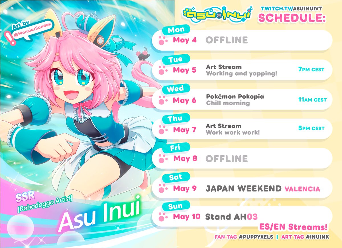 Asu Inui ⚡️🐾 tweet media