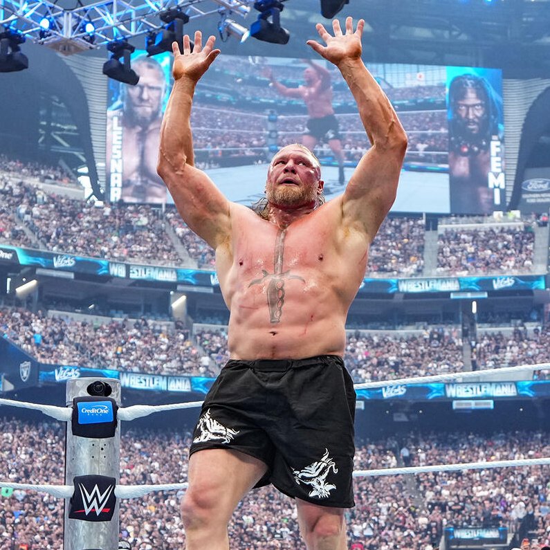 Brock Lesnar was the most searched active WWE Superstar worldwide on Google in April 2026.