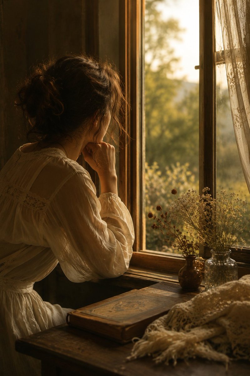 sanjaraic1's tweet image. to the edges of her life
she will carry her childhood
its fables &amp;amp; its tears
all along her days
it goes before her
now hindering her step
then opening the way
singular eye
of her early years
holds at its source
so that someday
someone #dear above
sees as she did

#vss365 #rewrite