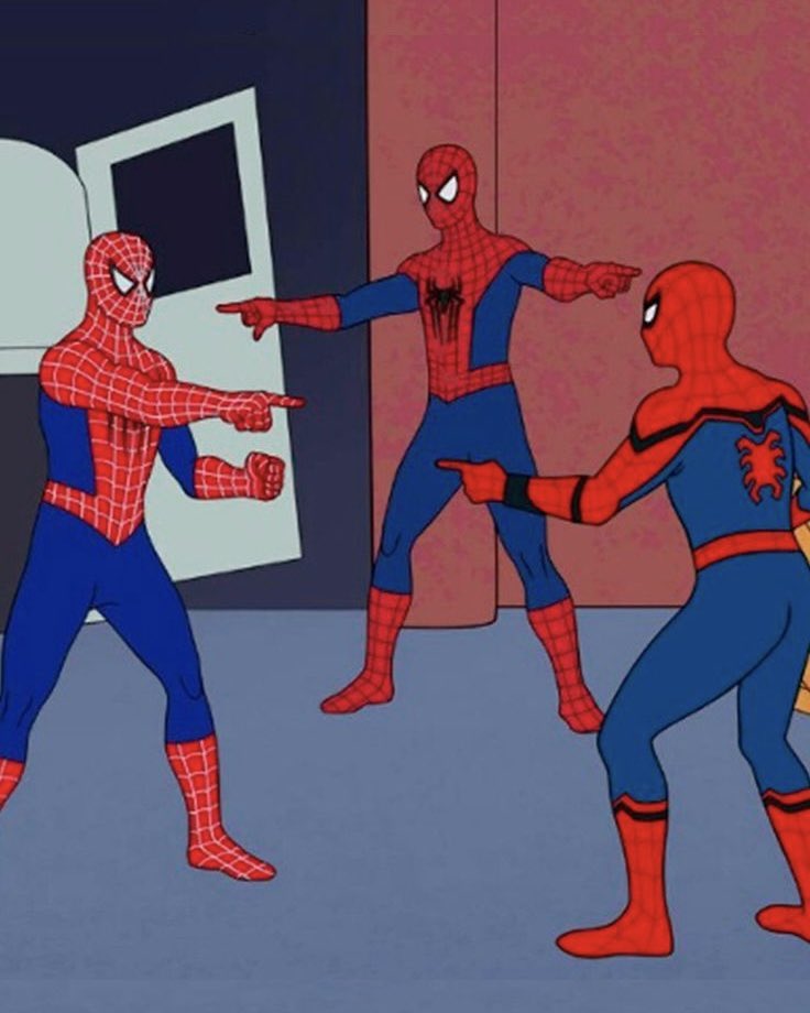 SoleRetriever's tweet photo. INTO THE SPIDA-VERSE: Donovan Mitchell recreates the Spider-Man meme for his adidas D.O.N. Issue 8 teaser 🕷️🕸️ https://t.co/gfIeSNikka