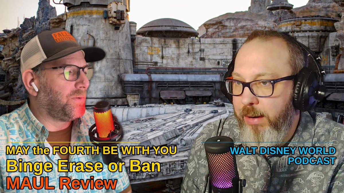 TheDBCPod's tweet photo. May the 4th Be With You! 

New Episode!

Maul: Shadow Lord Review! Big Thunder Mountain Reopens, and MNSSHP Starts August 7th!

YouTube: https://t.co/O8bIs9FdNT

And wherever you get your podcasts!

#TheDBCPod #Disney #StarWars #MaytheFourth https://t.co/o76qbtNYsp