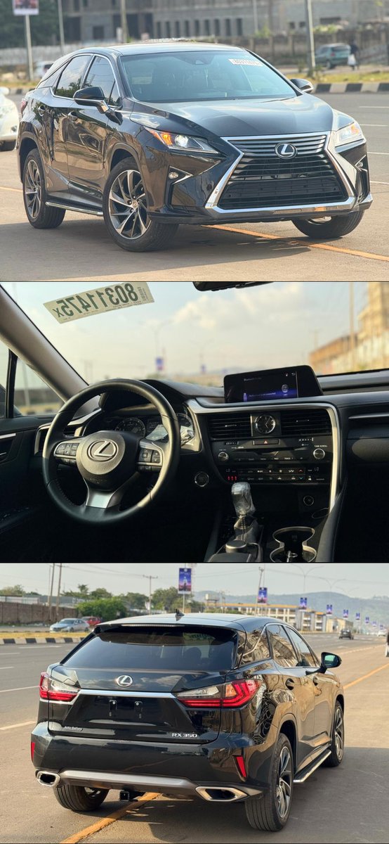 RazzaqHassan5's tweet photo. 2017 Lexus Rx350 (foreign used) available ✅
🏷️₦45,000,000
📞08163929330
📍Abuja🇳🇬 https://t.co/bzNXS8SMAY