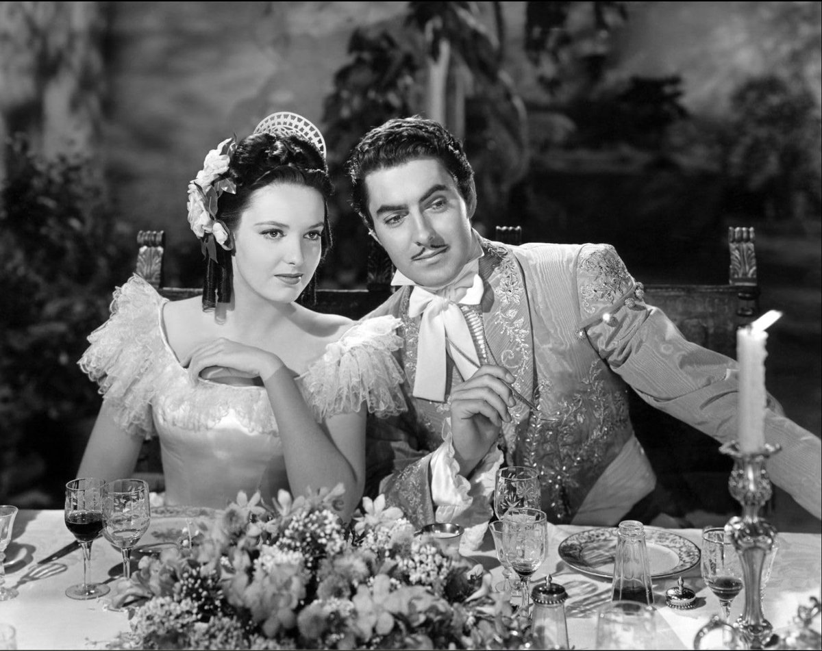 Linda Darnell and Tyrone Power in The Mark of Zorro 1940, Directed by Rouben Mamoulian.