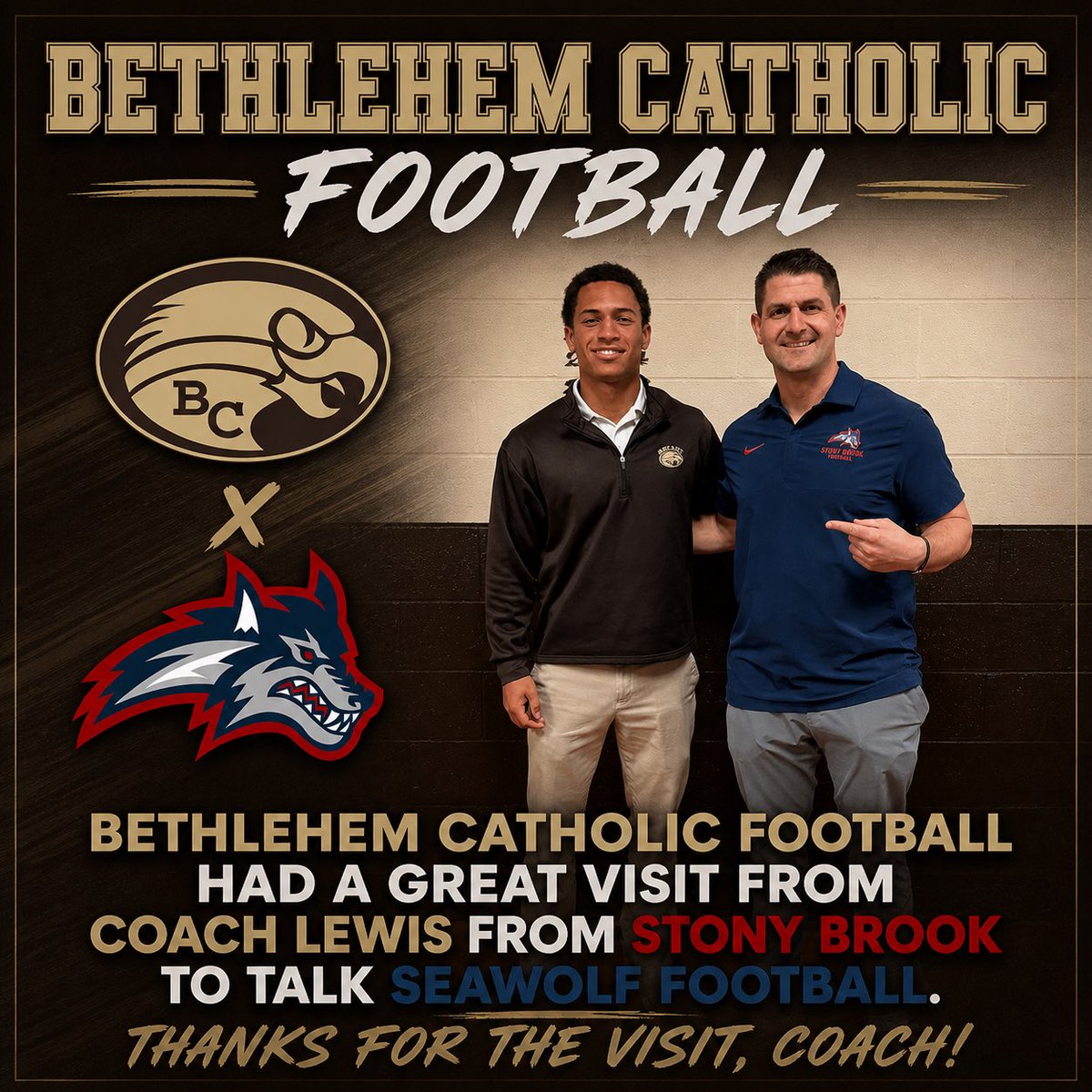 Bethlehem Catholic Football tweet media
