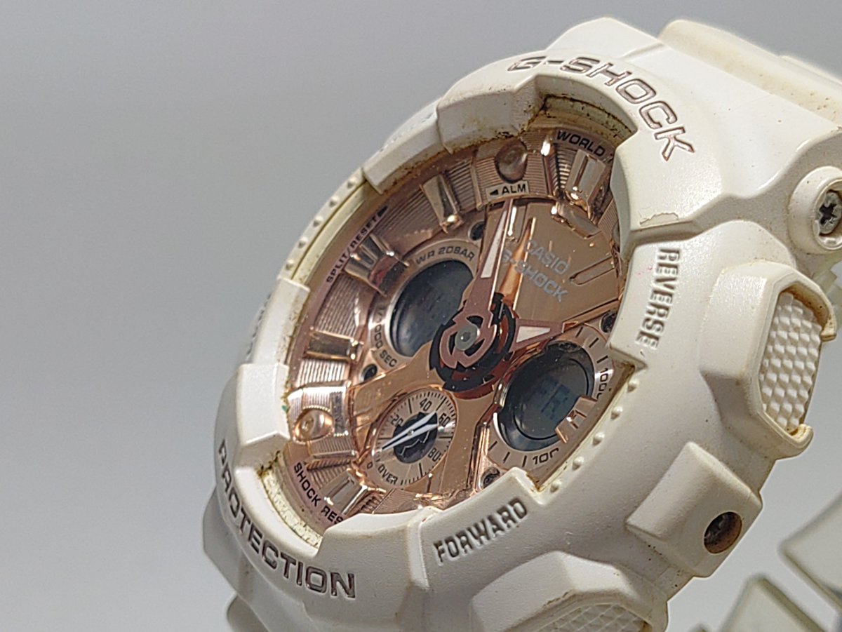 GshockTkhs's tweet photo. CASIO G-SHOCK GMA-S120MF https://t.co/wD0F1jPmI8 #whitepink #pinkgold #ebaycom https://t.co/A5zwAV3rb4