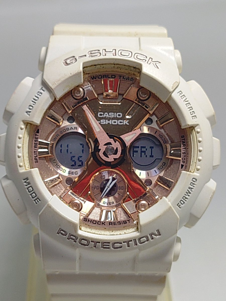 GshockTkhs's tweet photo. CASIO G-SHOCK GMA-S120MF https://t.co/wD0F1jPmI8 #whitepink #pinkgold #ebaycom https://t.co/A5zwAV3rb4