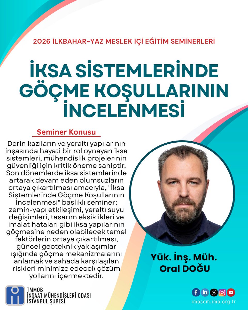 İMO İstanbul Şube tweet media