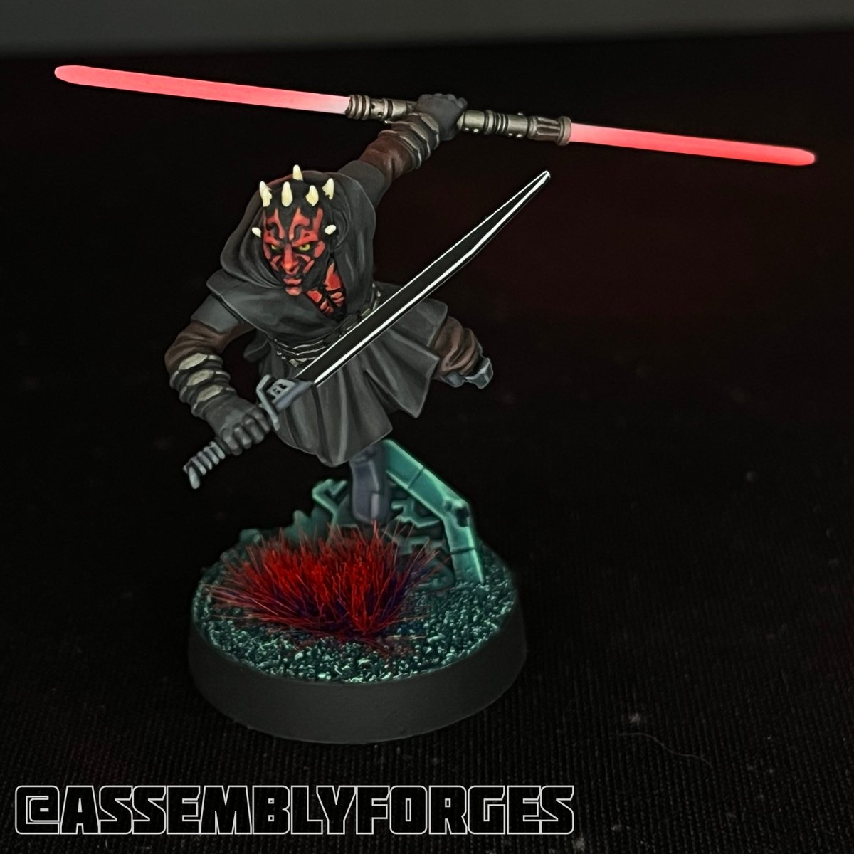 AssemblyForges's tweet photo. Happy(?) Revenge of the 5th!

#starwarslegion #nerdlings #starwars #maul #clonewars #minipainting #wargaming #art #paintingwarhammer #modelpainting #warhammercommunity https://t.co/VHLtNb50Uc