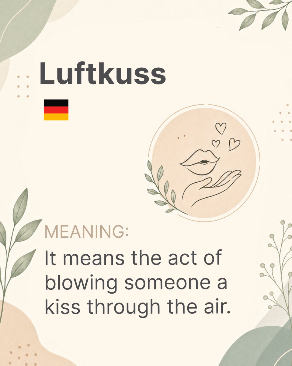 italki's tweet photo. ✨ Some German words are just beautiful.

They express feelings and moments in ways other languages can’t.

#learngerman #languagelearning #italki https://t.co/QJckyWJoVR