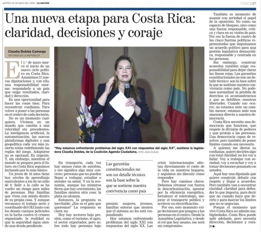 Claudia Dobles Camargo tweet media