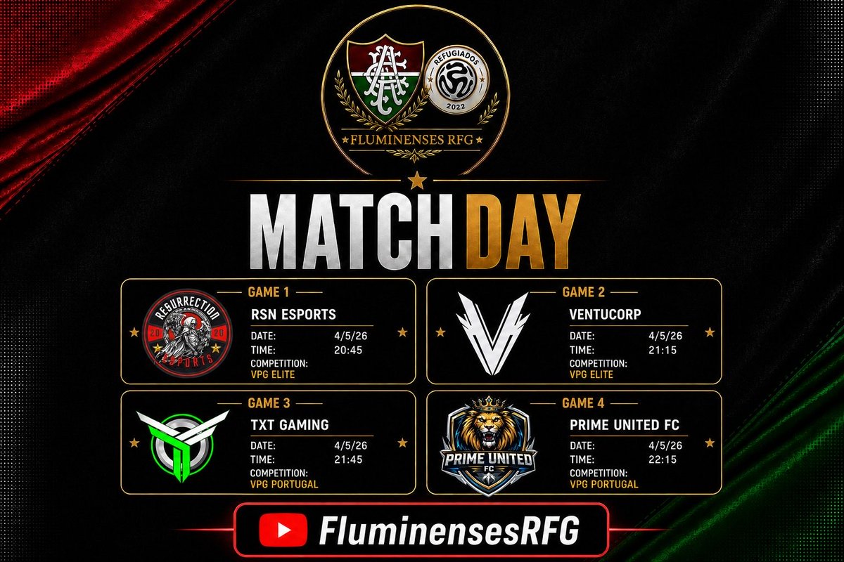 A.R.C. Os Fluminenses RFG eSports tweet media