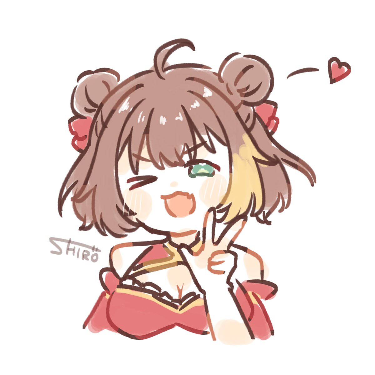 しろもち。 tweet media