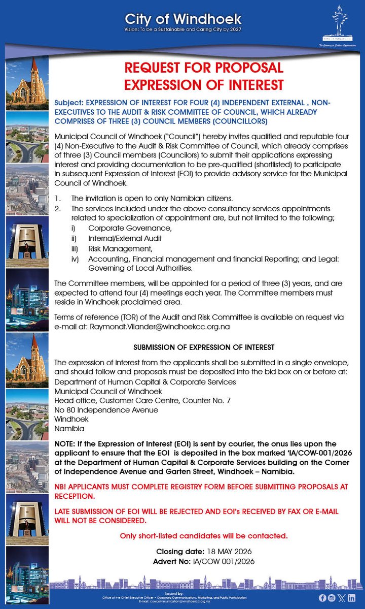 City of Windhoek tweet media