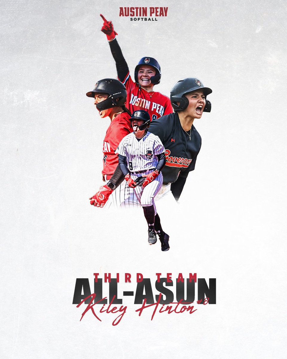 GovsSB's tweet photo. 𝗧𝗛𝗜𝗥𝗗 𝗧𝗘𝗔𝗠 𝗔𝗟𝗟-𝗔𝗦𝗨𝗡: 𝗞𝗜𝗟𝗘𝗬 𝗛𝗜𝗡𝗧𝗢𝗡!🎩🥎

@hinton_kiley | #LetsGoPeay https://t.co/TD8OOfSRQC