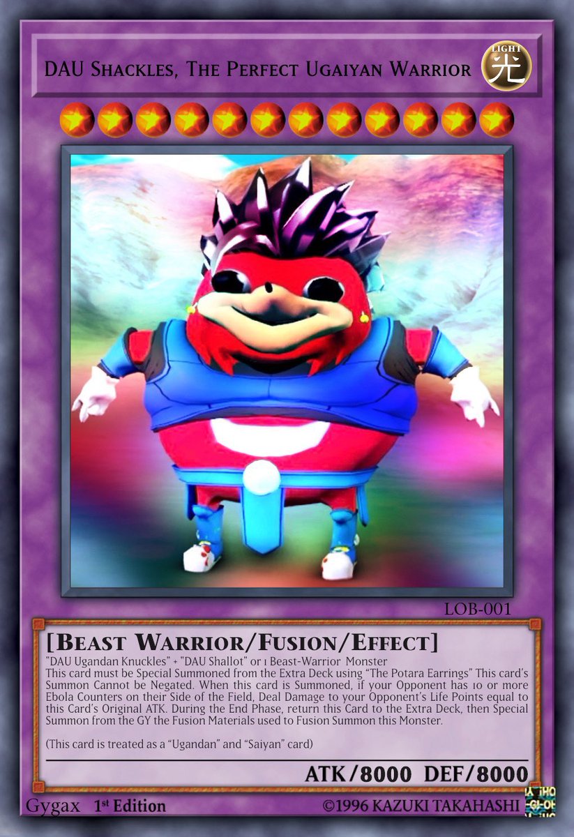 Ugandan Knuckles DAWAE tweet media