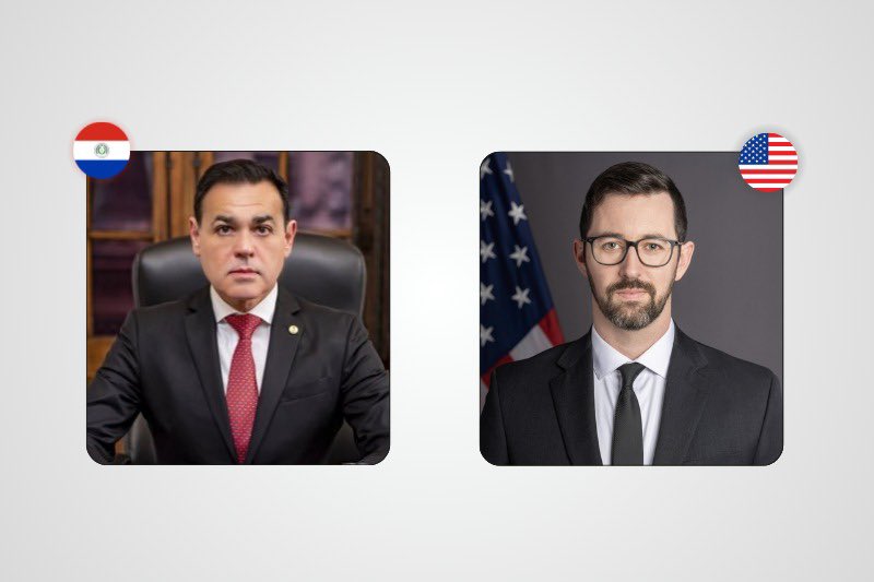 mreparaguay's tweet photo. Canciller se reunió con el coordinador de asuntos chinos del Departamento de Estado.

➡️ https://t.co/9wdUUPAcqK https://t.co/sMoWGZ8XmY