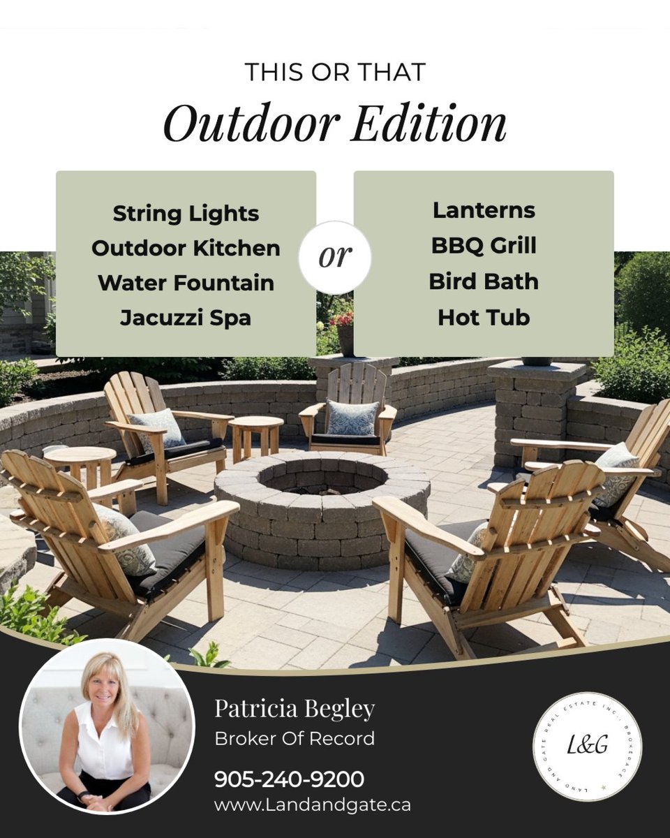 teambegley's tweet image. Which features would you love to have to create your dream outdoor oasis?

Share your thoughts on how you plan to transform your outdoor space into a personal paradise!

#forsale #amazing #patriciabegley #landandgate #sellingdurham #durhamrealestate #sellers #buyers