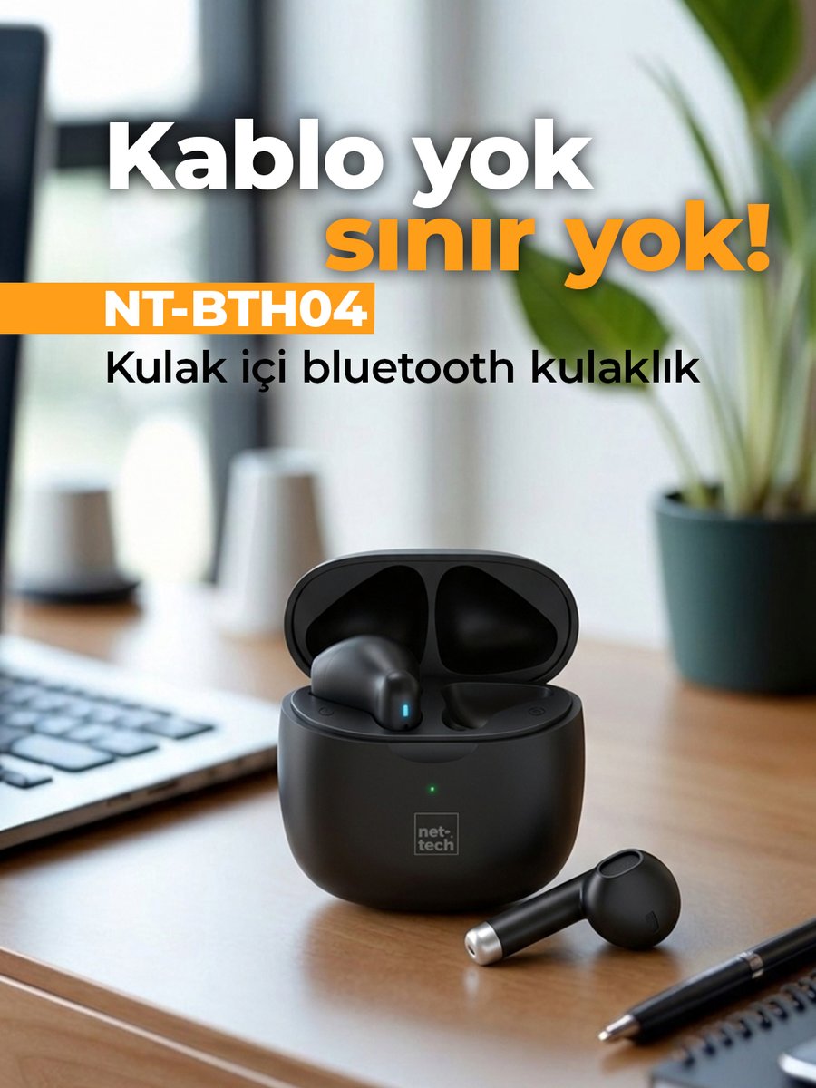 nettechsocial_'s tweet image. 🖤 Müziğin Sınırlarını Kaldır: Yeni Nettech NT-BTH04 Bluetooth Kulaklık!
Kablolara bağlı kalmadan, günün her anında yüksek ses kalitesinin ve özgürlüğün tadını çıkarın. 

#earbuds #kulaklik #bluetooth #kablosuzkulaklık