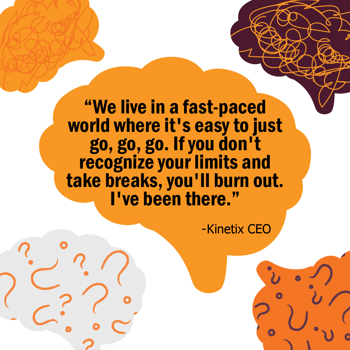 KinetixTalent's tweet photo. In our industry, we know better than most that people aren't just resources. This Mental Health Awareness Month, we're reminded to pause and take care of ourselves, our loved ones, and the people around us. https://t.co/4sXOxEZnJc