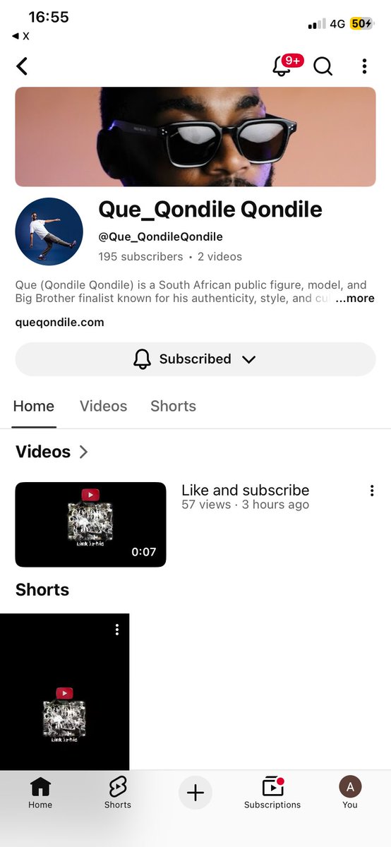AthiniButshingi's tweet photo. Hi guys please subscribe to Que’s you tube channel.🙏🏽

https://t.co/WFhwb4m59h https://t.co/vyPsmjxxec