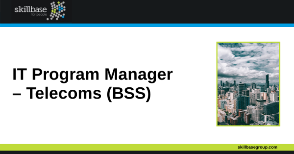 skillbasegroup's tweet photo. Apply today! IT Program Manager – Telecoms - #Brussels. https://t.co/AfFdJJJyjv https://t.co/Uat6jB02v4