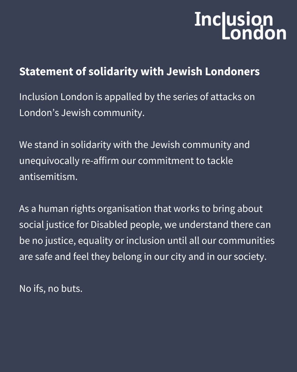 Inclusion London tweet media