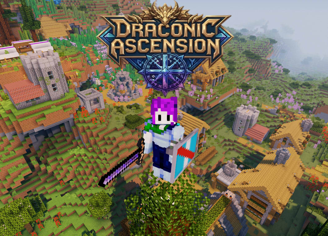 LaycanHere's tweet photo. GENTE!!! tal parece que eso de no hacer series de MC fue Bait, Oficialmente soy un miembro para esta gran serie llamada "Draconic Ascension SMP" junto a mi amigo @LuxDrack 
HOY Atentos al canal, si no se atrasa la apertura ni nada, HOY el primer Capitulo Estreno del SMP en Twitch https://t.co/EM40BcNTTW