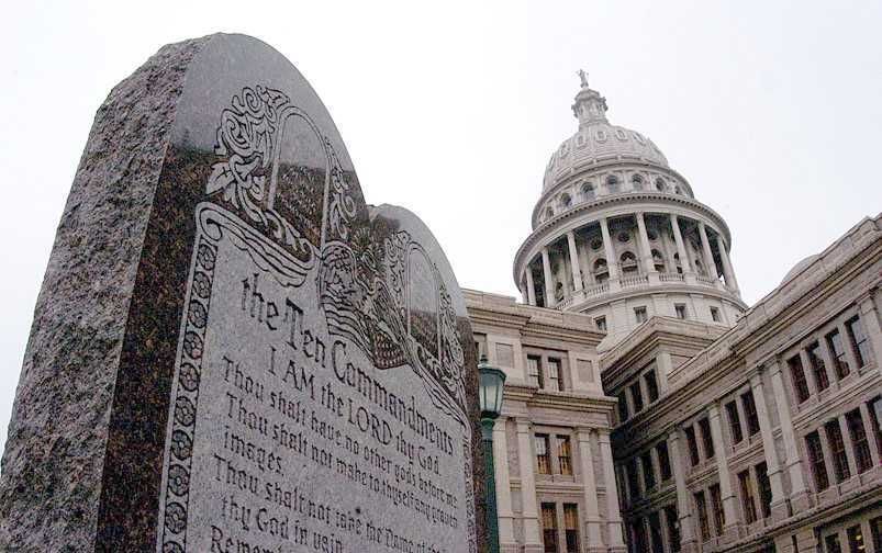 ED311News's tweet photo. Appeals Court Allows Posting of Ten Commandments in Texas Schools 
The Fifth Circuit Court of Appeals upheld Senate Bill 10, requiring Texas public schools to display the Ten Commandments in every classroom using a specific format and size.  https://t.co/7W2FiLEbHg https://t.co/3DcEhVObKR