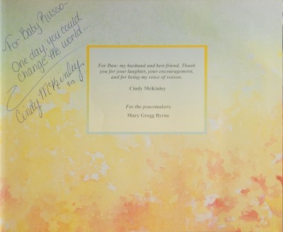 RevBradshaw's tweet image. Cindy McKinley has been added to the ever-growing #signed #book #library