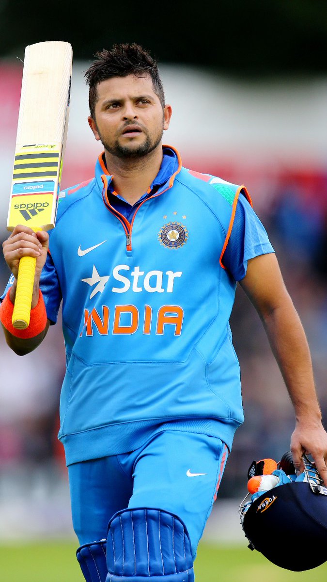 Then, now, always 💙
Suresh Raina is an emotion 🏏
Forever my hero ❣️ <a href="/ImRaina/">Suresh Raina🇮🇳</a>

#SureshRaina 
#Idol 
#Legend
#forever