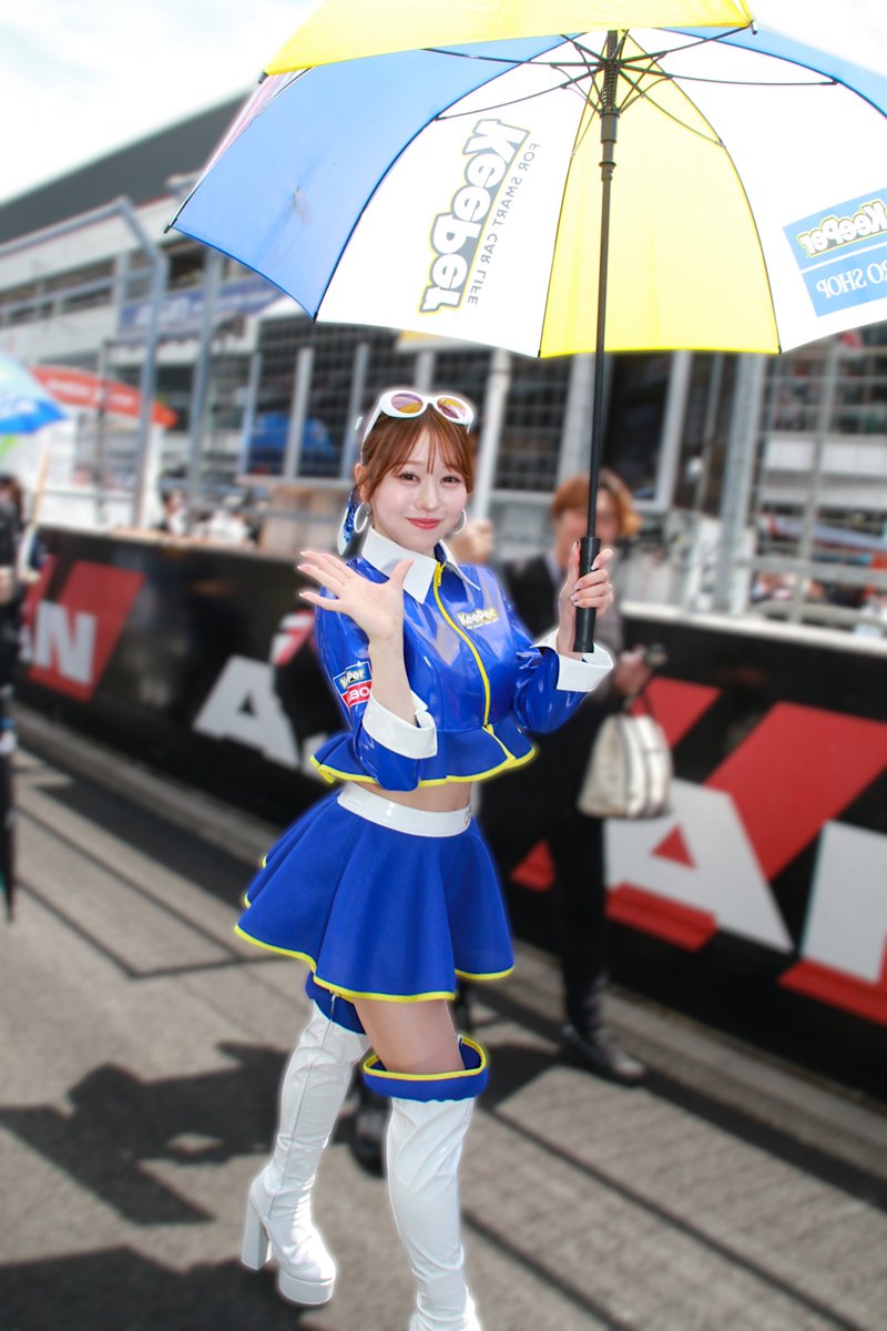 seater0's tweet photo. 2026 AUTOBACS SUPER GT Round2
FUJI GT 3HOURS RACE
2026.05.03Sun-04Mon

KeePer Angels 松田彩花 さん、杉浦未來 さん
移動中も爽やかキーパー✨
KeePer CERUMO GR Supra

#松田彩花 @ayaka__matsuda
#杉浦未來 @miki_no_X
#KeePerAngels 
#TGRTEAMKeePerCERUMO
#SUPERGT2026
#レースアンバサダー https://t.co/kv5ClbxiGx